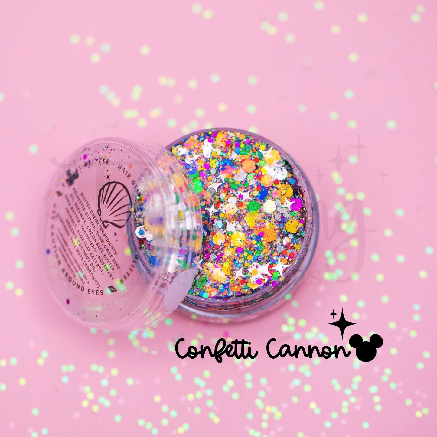 Glitter Creme: Confetti Cannon {PRE-ORDER Shipping will take 3-4 weeks}