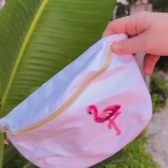 White Flamingo Belt Bag video