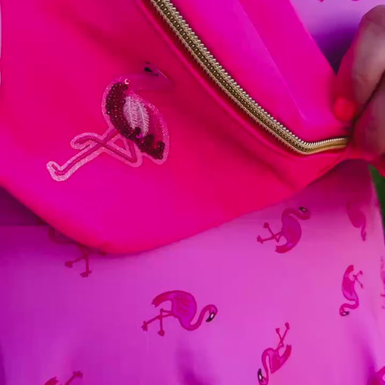 Pink Flamingo Belt Bag video
